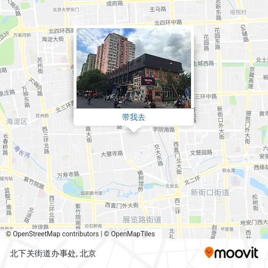 北下关街道办事处地图