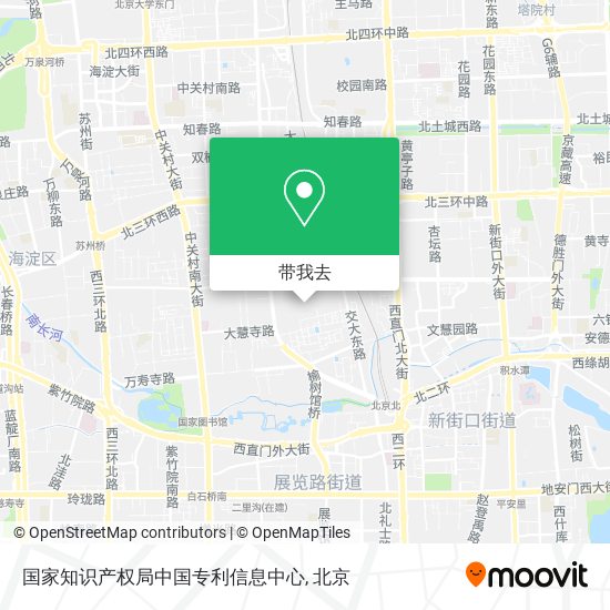 国家知识产权局中国专利信息中心地图