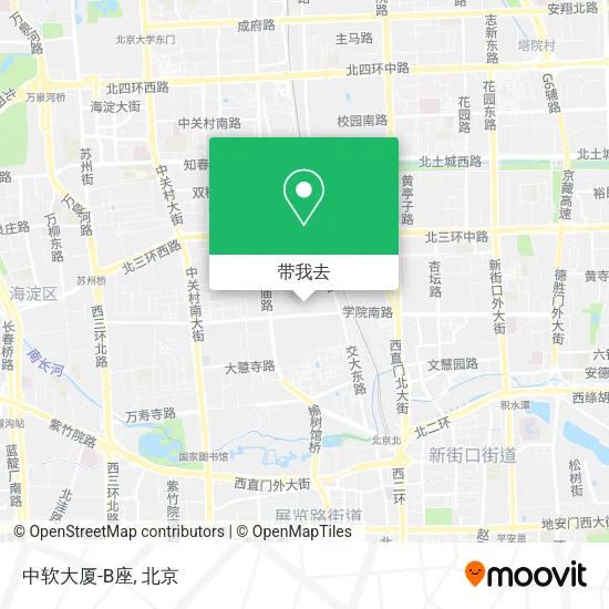 中软大厦-B座地图