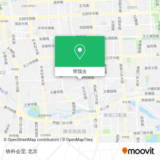 铁科会堂地图