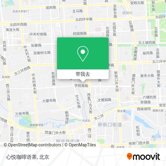 心悦咖啡语茶地图