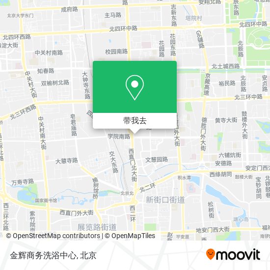 金辉商务洗浴中心地图