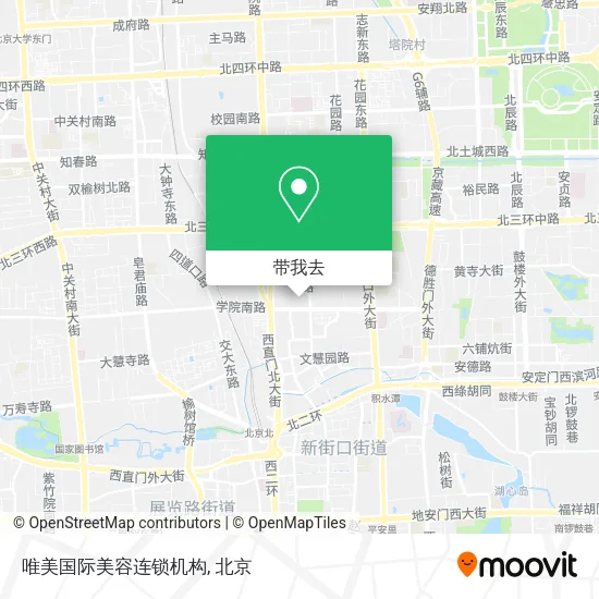 唯美国际美容连锁机构地图