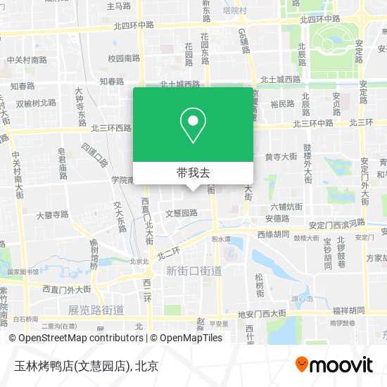 玉林烤鸭店(文慧园店)地图