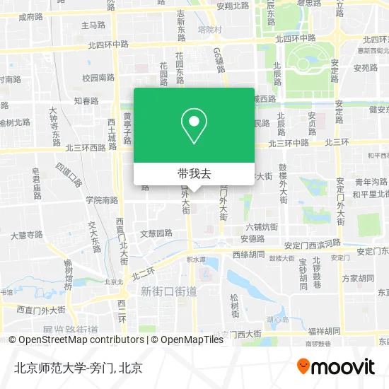 北京师范大学-旁门地图