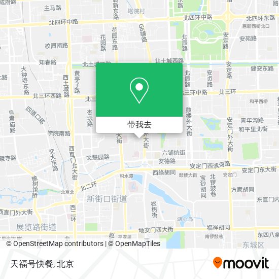 天福号快餐地图