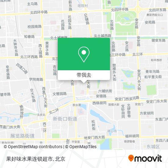 果好味水果连锁超市地图