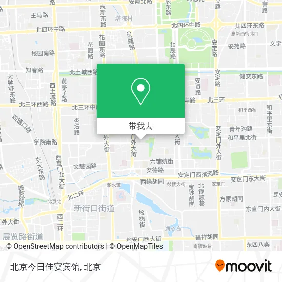 北京今日佳宴宾馆地图