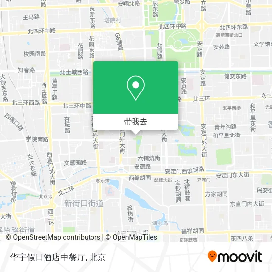 华宇假日酒店中餐厅地图