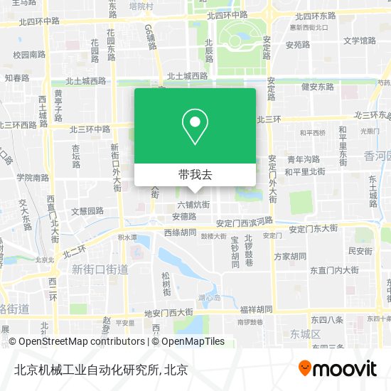 北京机械工业自动化研究所地图