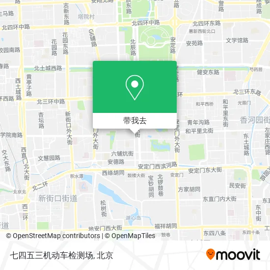 七四五三机动车检测场地图