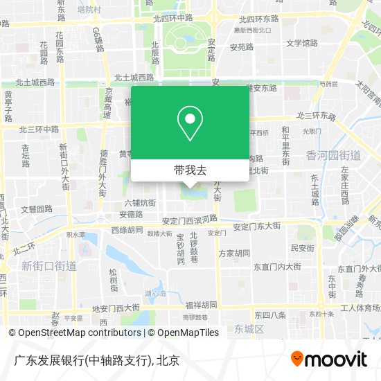 广东发展银行(中轴路支行)地图