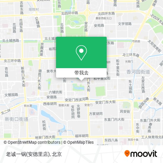 老诚一锅(安德里店)地图