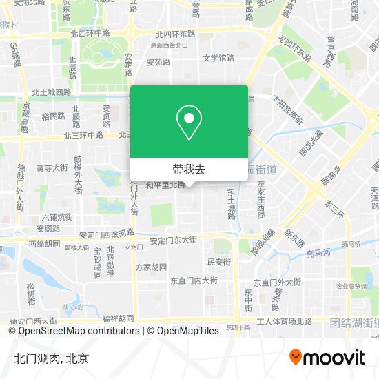 北门涮肉地图