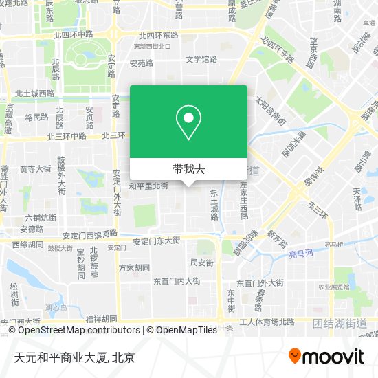 天元和平商业大厦地图