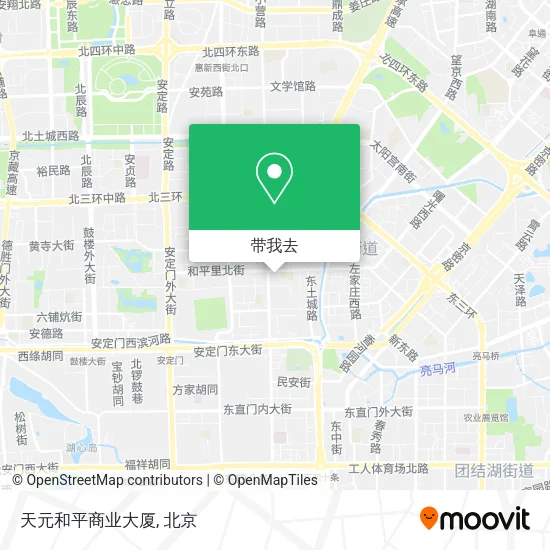 天元和平商业大厦地图