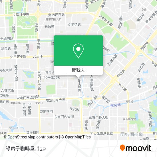绿房子咖啡屋地图