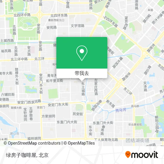 绿房子咖啡屋地图
