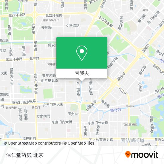 保仁堂药房地图