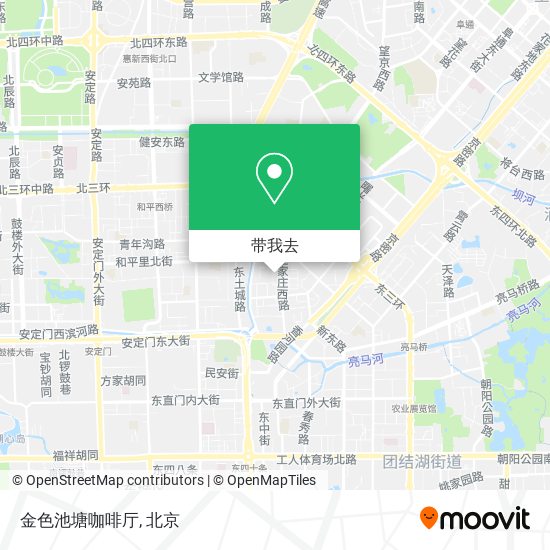 金色池塘咖啡厅地图