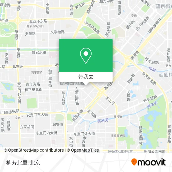 柳芳北里地图