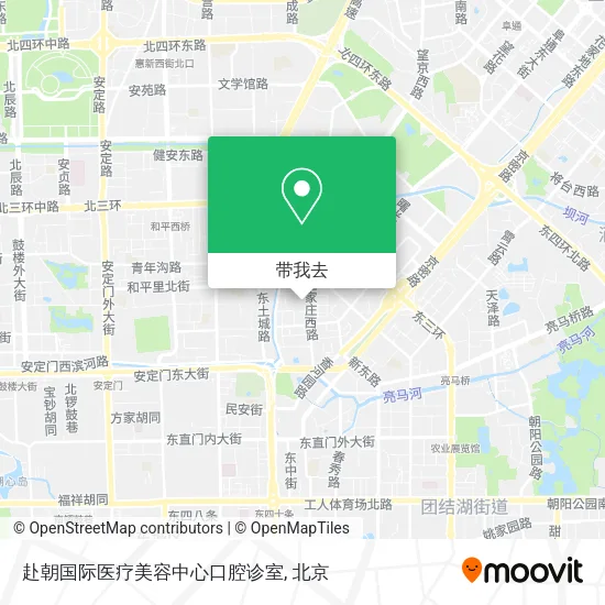 赴朝国际医疗美容中心口腔诊室地图