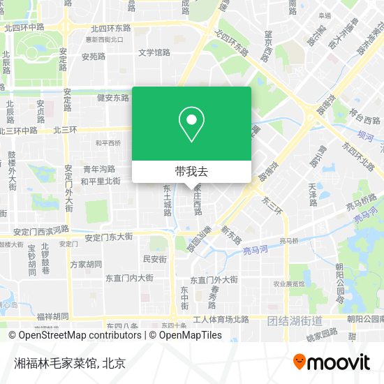 湘福林毛家菜馆地图