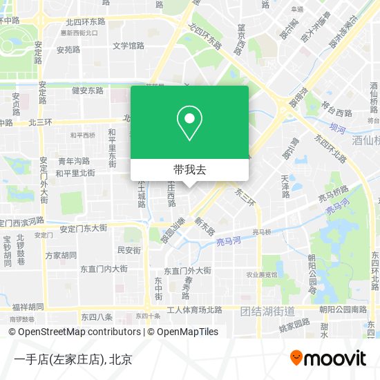 一手店(左家庄店)地图