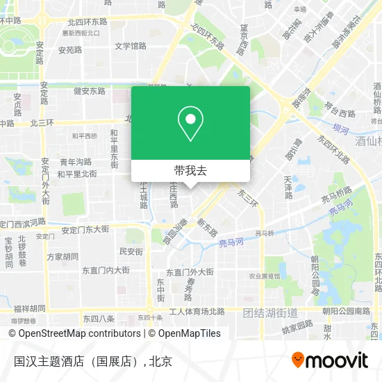 国汉主题酒店（国展店）地图