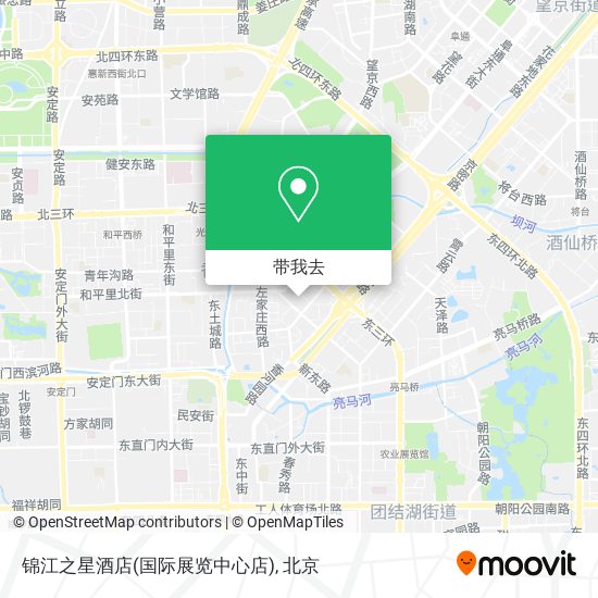 锦江之星酒店(国际展览中心店)地图