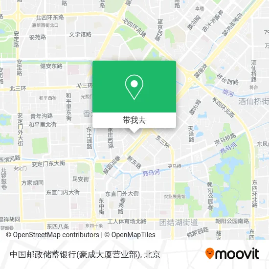 中国邮政储蓄银行(豪成大厦营业部)地图