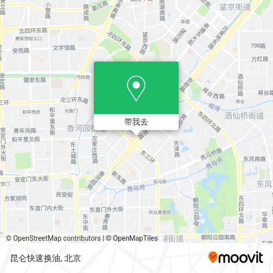 昆仑快速换油地图