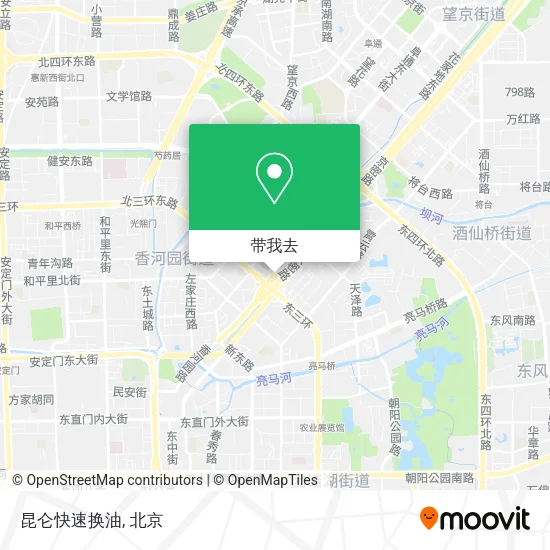 昆仑快速换油地图