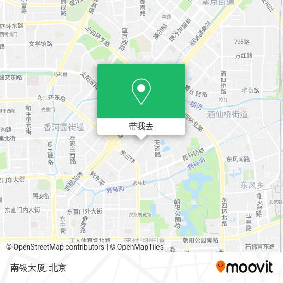 南银大厦地图