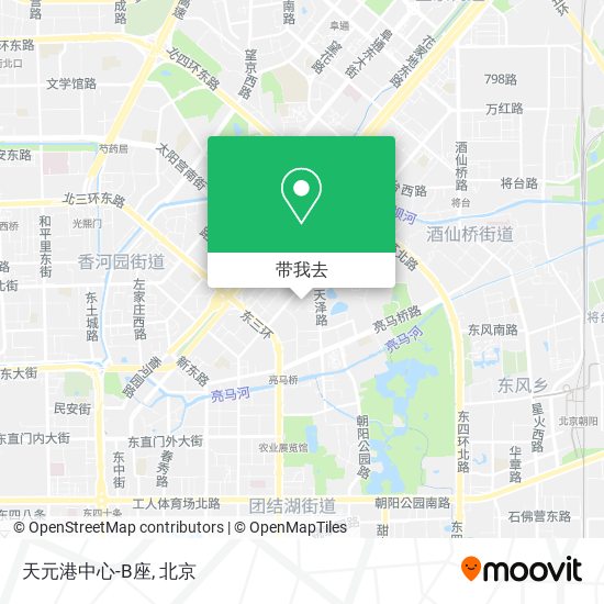 天元港中心-B座地图
