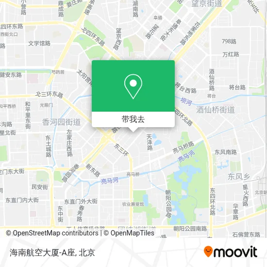 海南航空大厦-A座地图