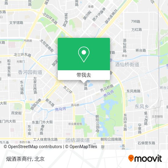 烟酒茶商行地图