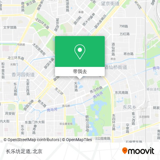 长乐坊足道地图