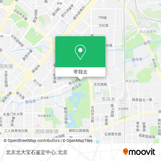 北京北大宝石鉴定中心地图