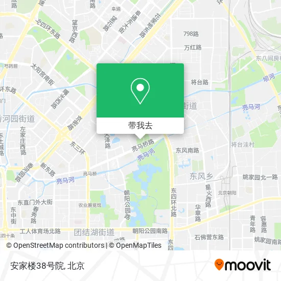 安家楼38号院地图