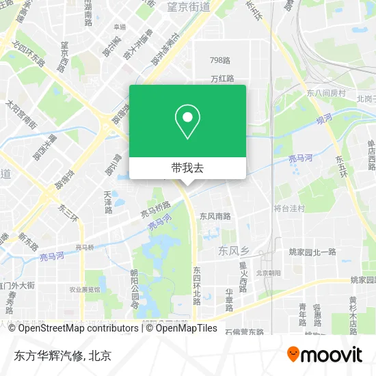 东方华辉汽修地图