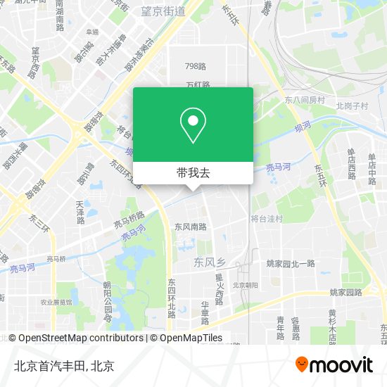 北京首汽丰田地图