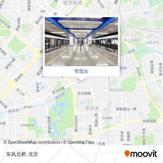 东风北桥地图
