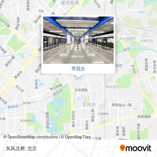 东风北桥地图