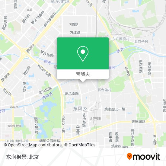 东润枫景地图