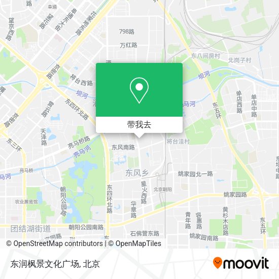 东润枫景文化广场地图