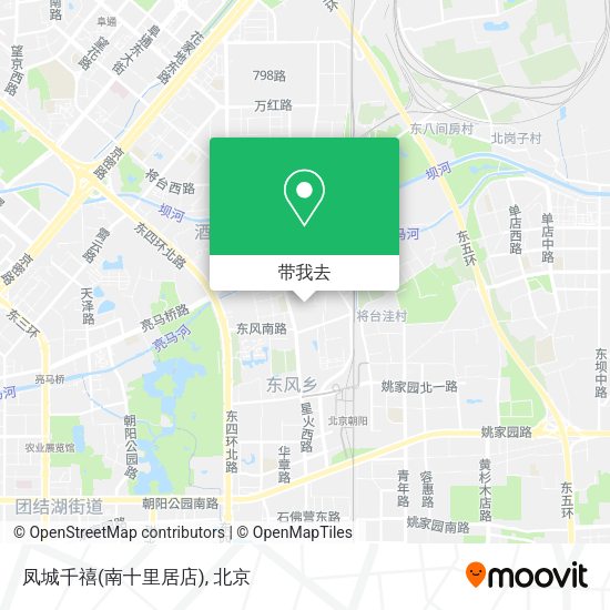 凤城千禧(南十里居店)地图