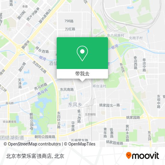 北京市荣乐富强商店地图
