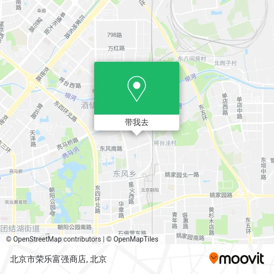 北京市荣乐富强商店地图