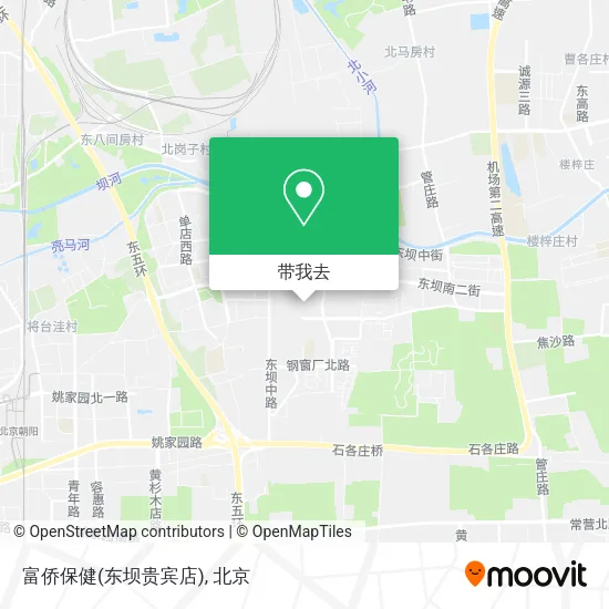 富侨保健(东坝贵宾店)地图